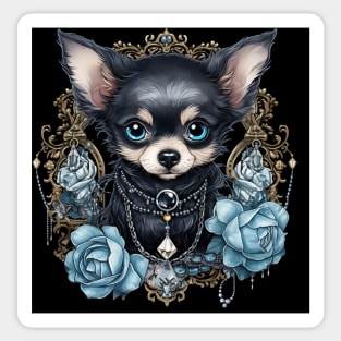 Chihuahua Art Sticker